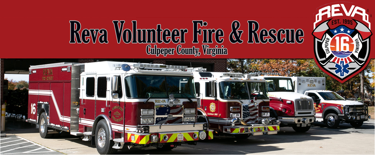 Reva Volunteer Fire and Rescue Company 16 Logo